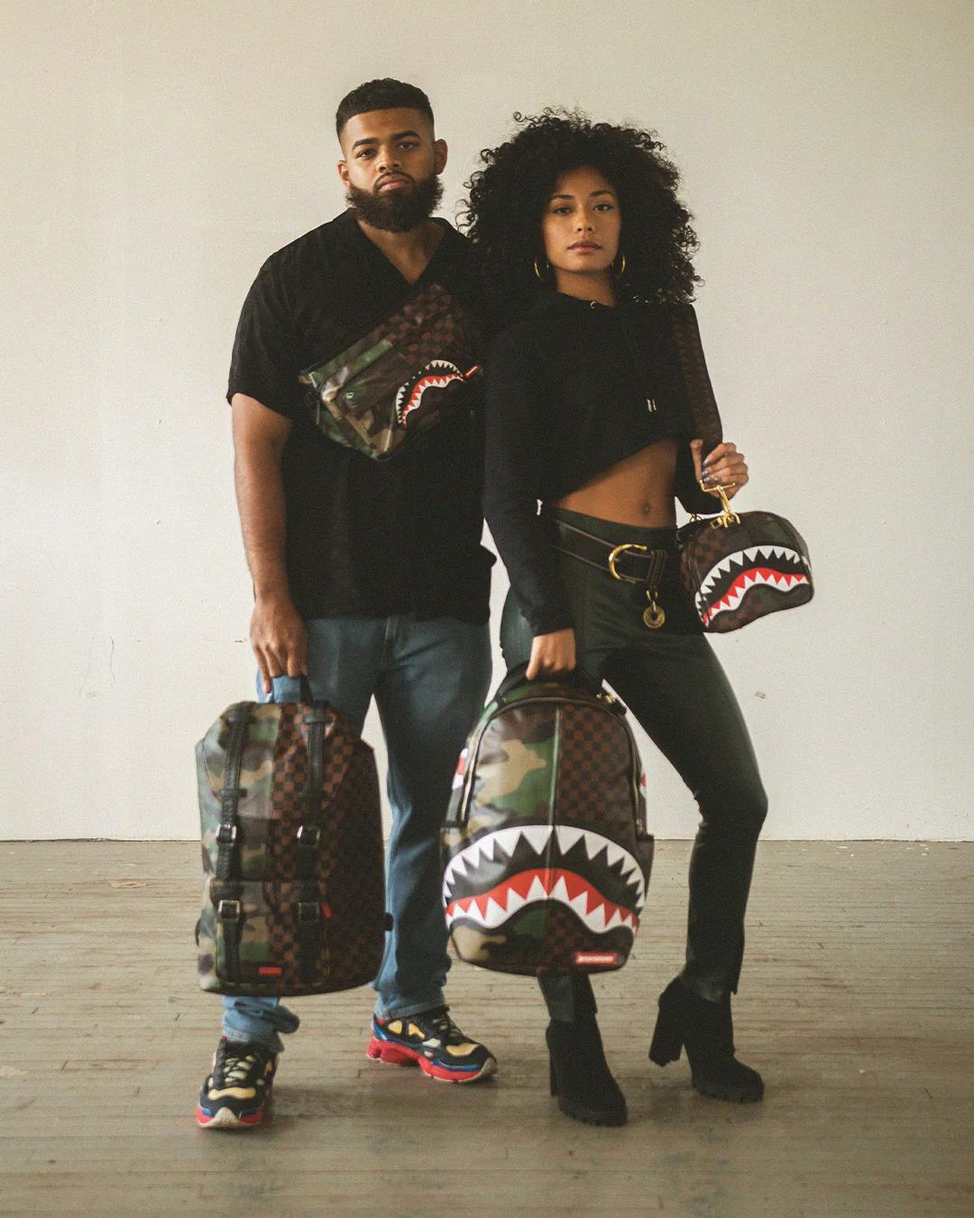 Sprayground Premium | JUNGLE PARIS HILLS BACKPACK