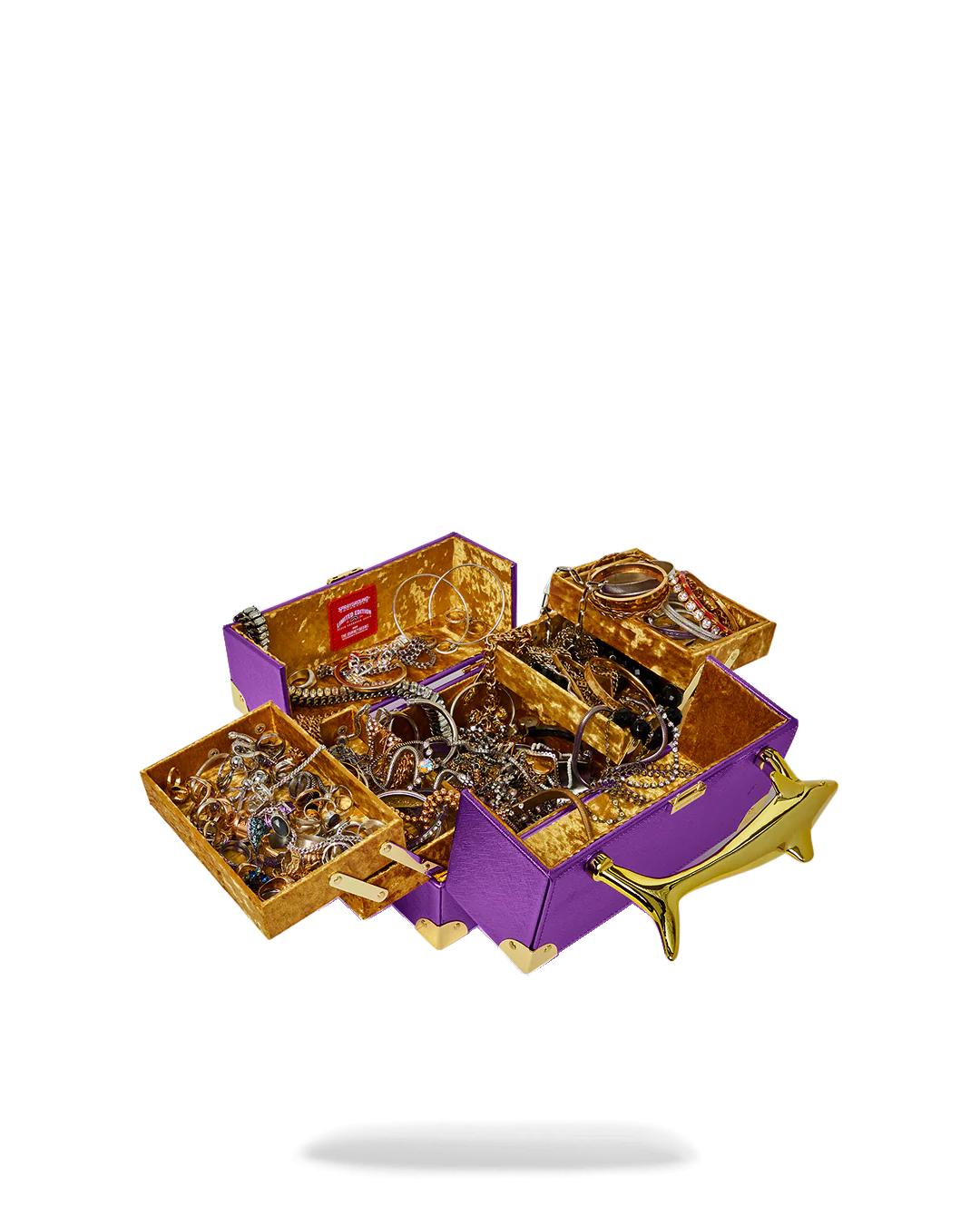 Sprayground Classic | SHARKS OF THE GOLD OCEAN JEWELRY CASE