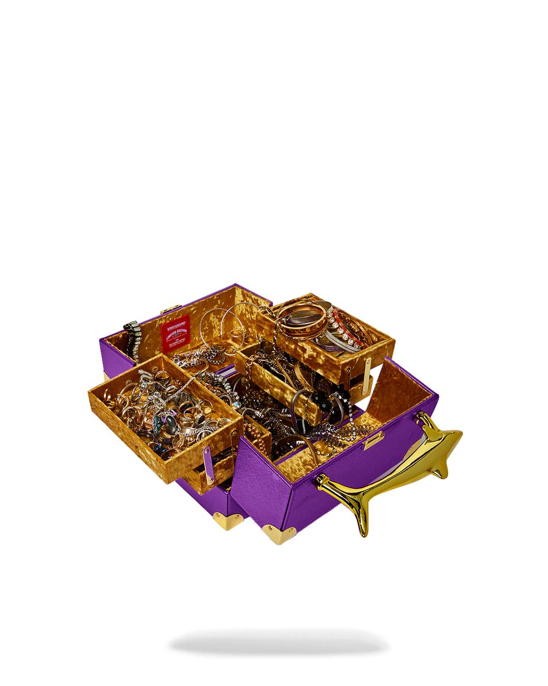 Sprayground Classic | SHARKS OF THE GOLD OCEAN JEWELRY CASE