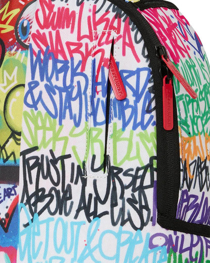 Sprayground Essential | SPLIT SCRIBBLES BACKPACK