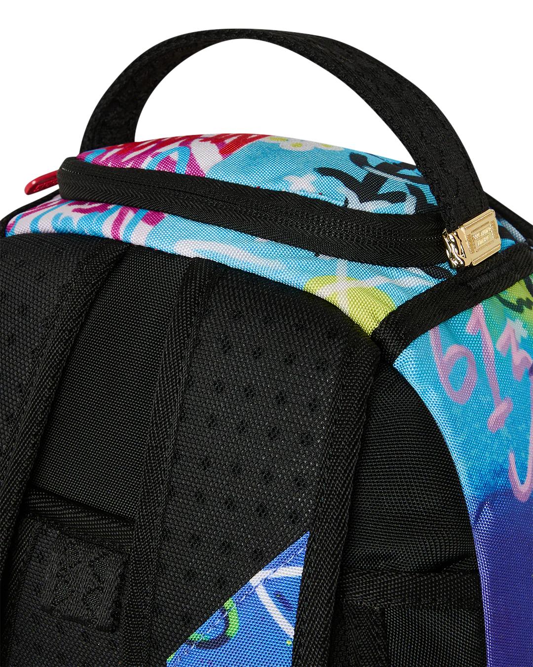 Sprayground Essential | SPLIT SCRIBBLES BACKPACK