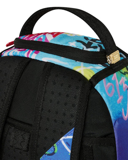 Sprayground Essential | SPLIT SCRIBBLES BACKPACK