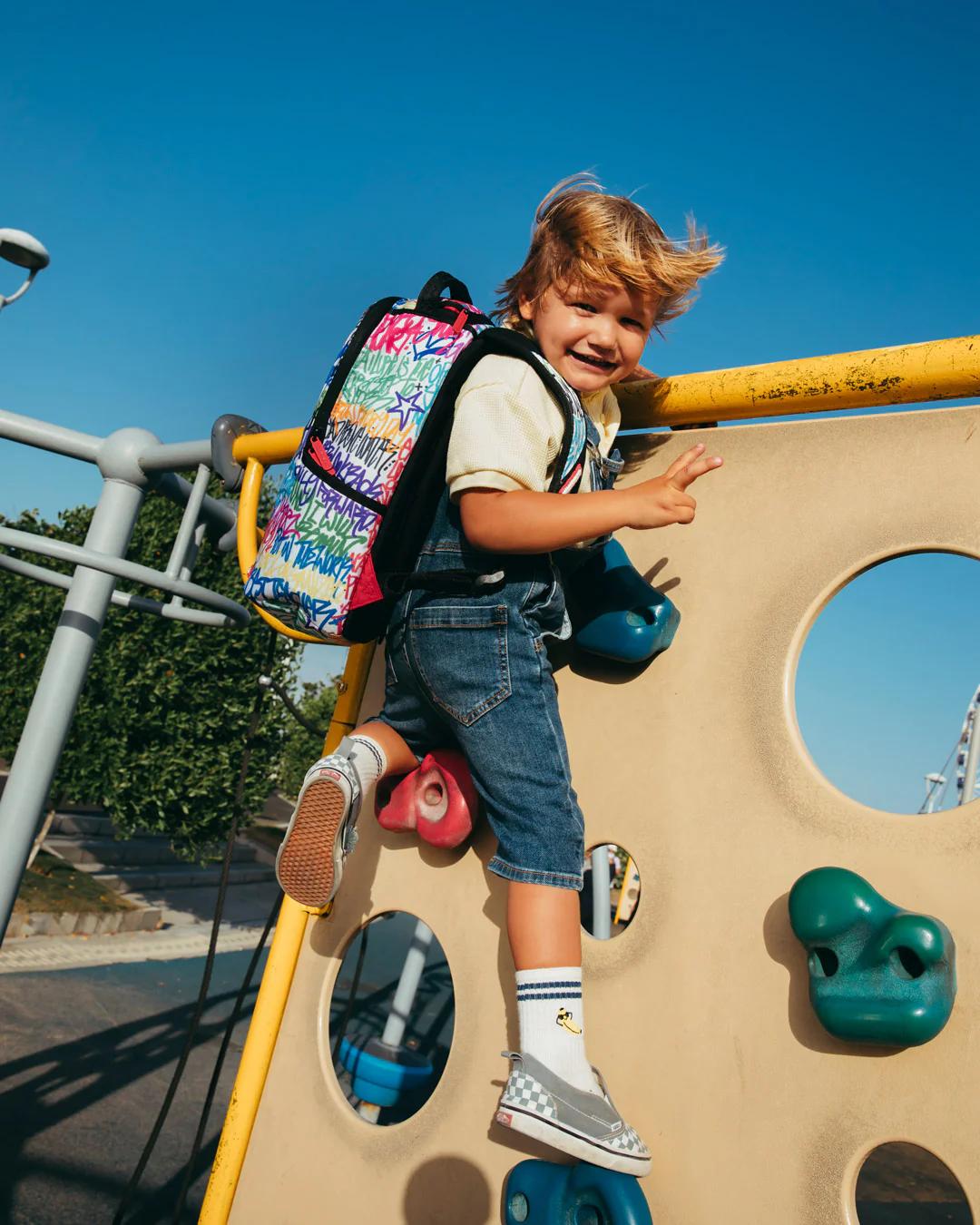 Sprayground Essential | SPLIT SCRIBBLES BACKPACK