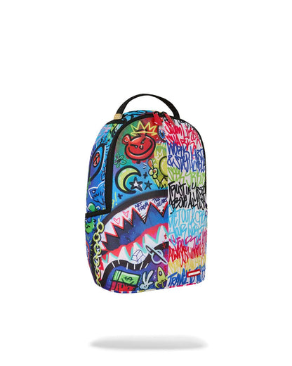 Sprayground Essential | SPLIT SCRIBBLES BACKPACK