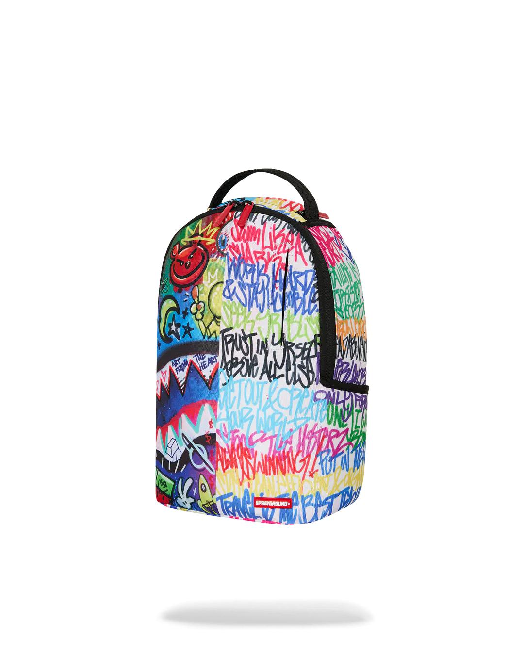 Sprayground Essential | SPLIT SCRIBBLES BACKPACK