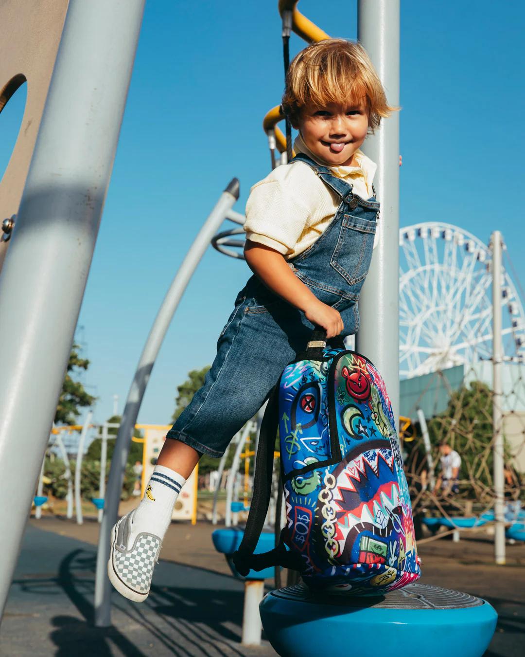 Sprayground Essential | SPLIT SCRIBBLES BACKPACK