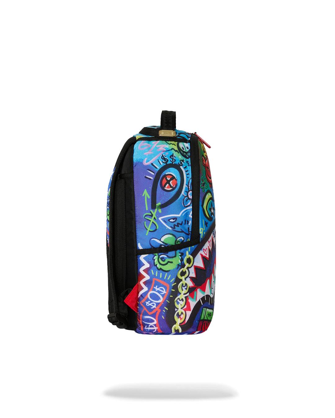 Sprayground Essential | SPLIT SCRIBBLES BACKPACK