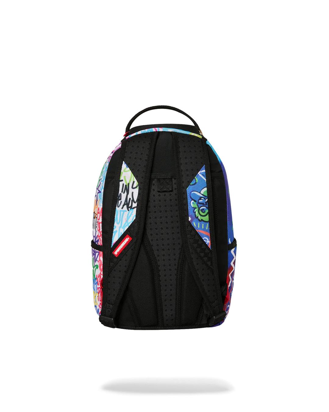 Sprayground Essential | SPLIT SCRIBBLES BACKPACK