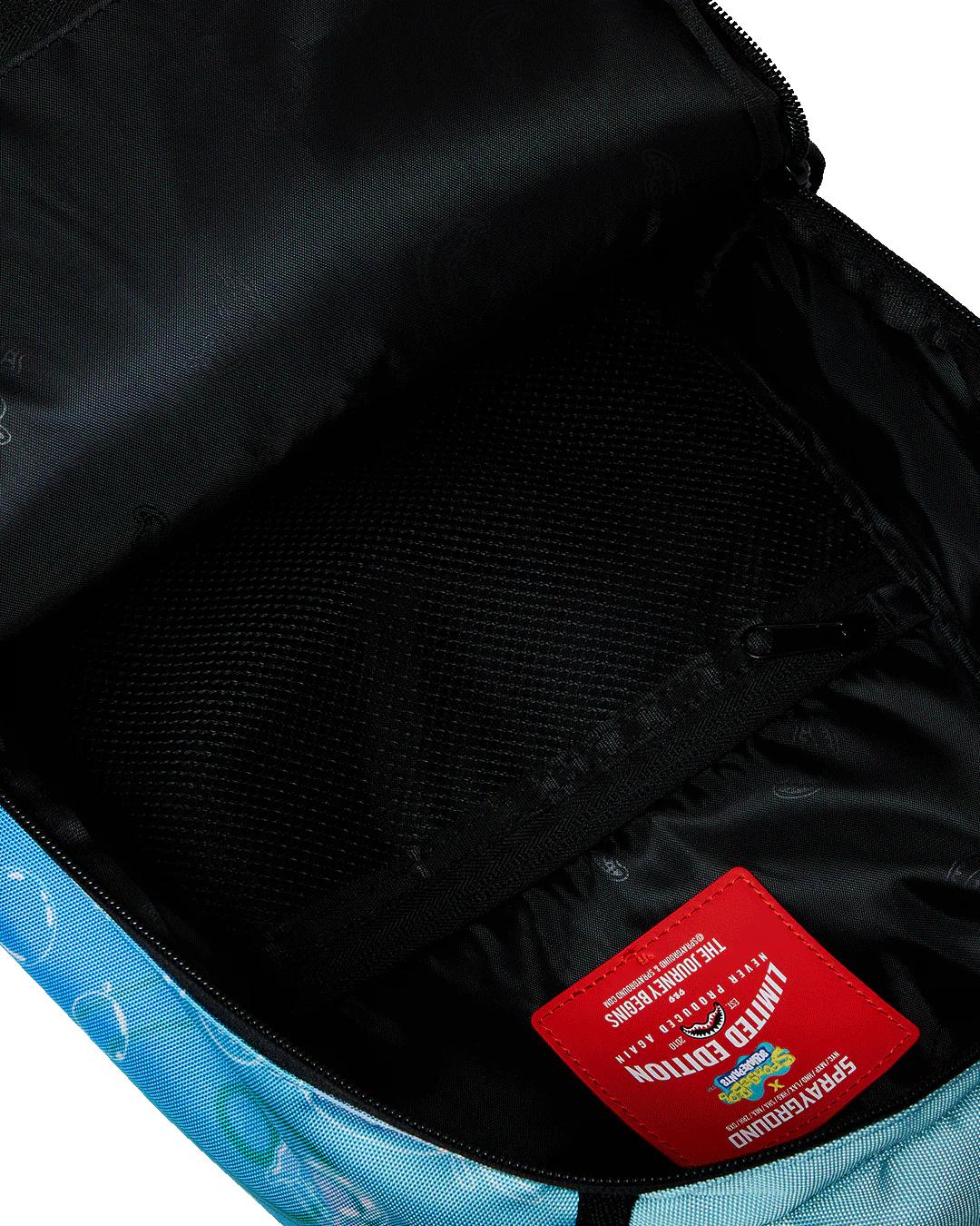 Sprayground Best Seller | SPONGEBOB BLOWING BUBBLES DLXR MINI BACKPACK