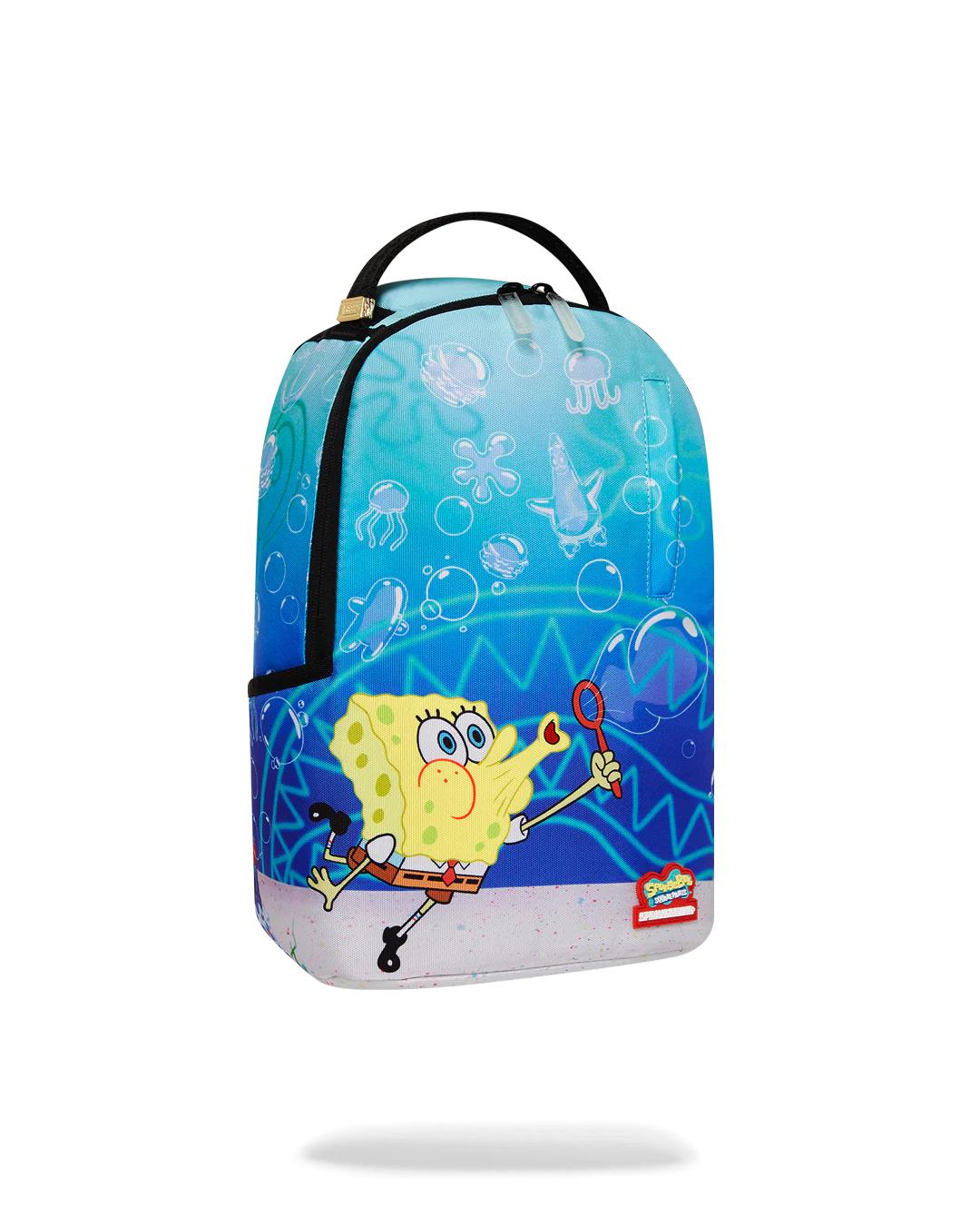 Sprayground Best Seller | SPONGEBOB BLOWING BUBBLES DLXR MINI BACKPACK