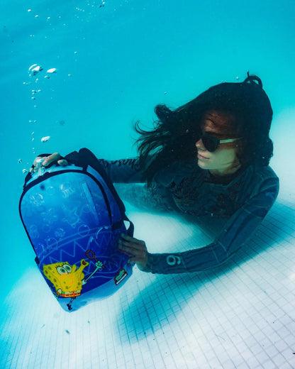 Sprayground Best Seller | SPONGEBOB BLOWING BUBBLES DLXR MINI BACKPACK
