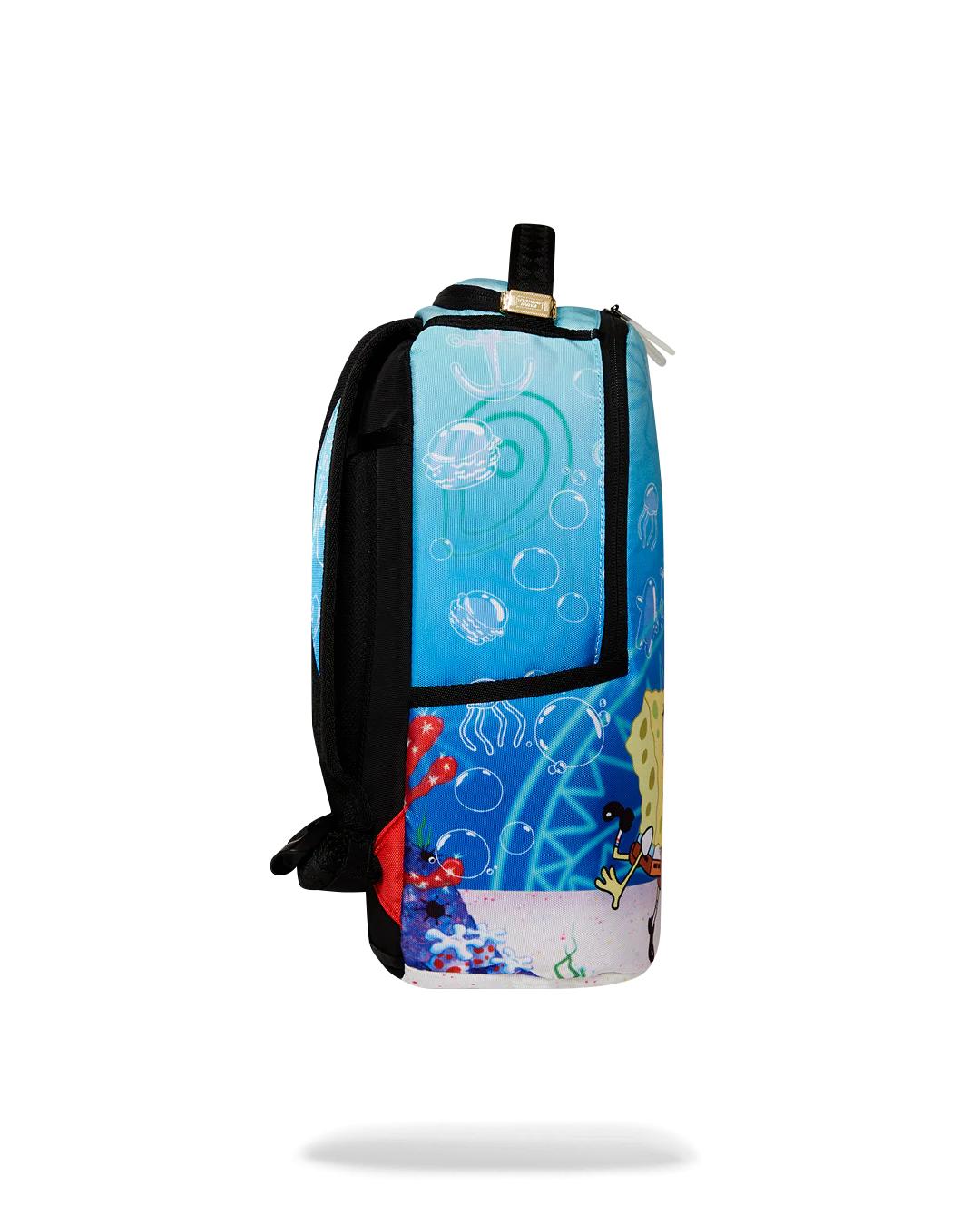 Sprayground Best Seller | SPONGEBOB BLOWING BUBBLES DLXR MINI BACKPACK