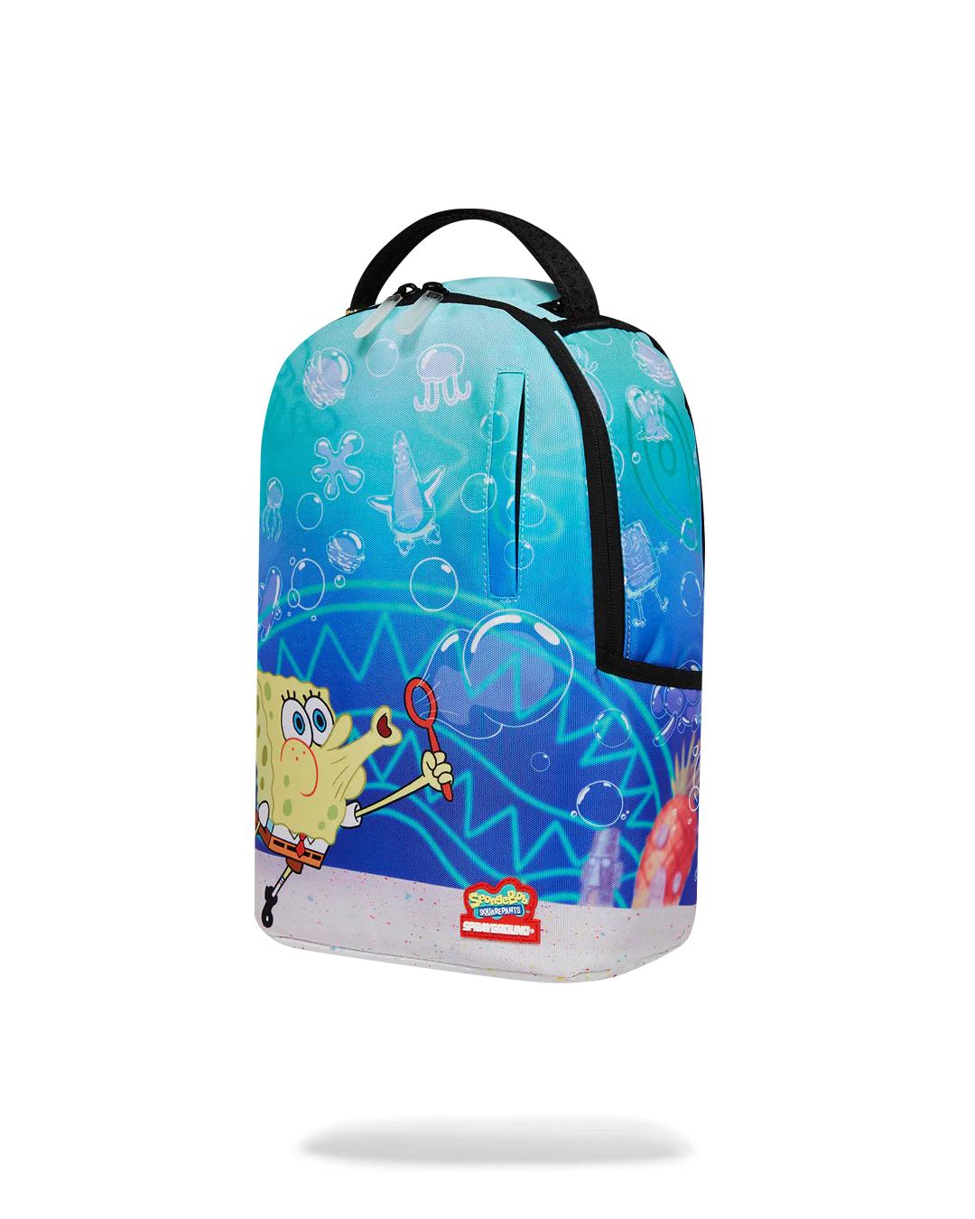 Sprayground Best Seller | SPONGEBOB BLOWING BUBBLES DLXR MINI BACKPACK