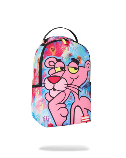 Sprayground Premium | SMALL BACKPACK: PINK PANTHER ART CLASS