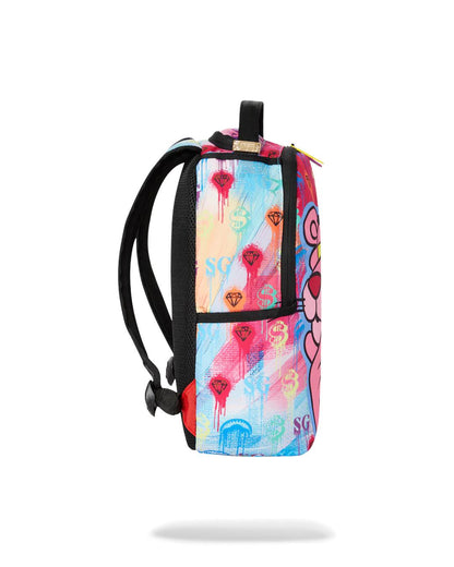 Sprayground Premium | SMALL BACKPACK: PINK PANTHER ART CLASS