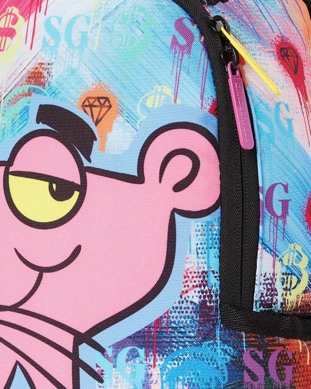 Sprayground Premium | SMALL BACKPACK: PINK PANTHER ART CLASS