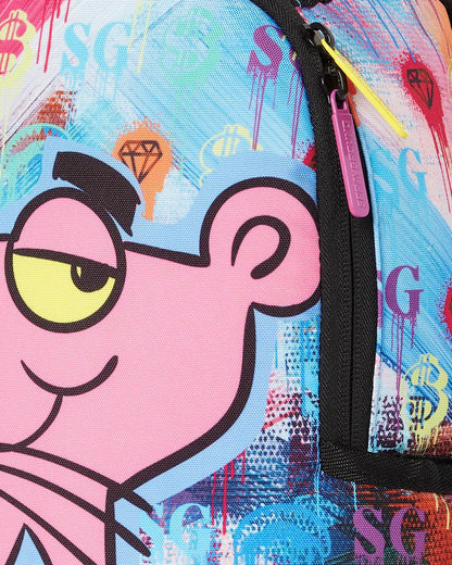 Sprayground Premium | SMALL BACKPACK: PINK PANTHER ART CLASS