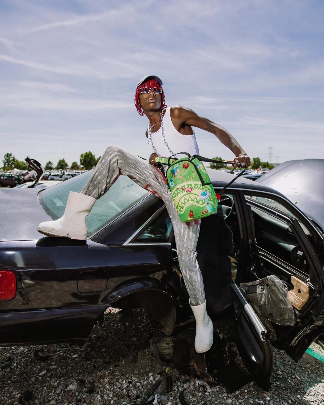 Sprayground Featured | MINI ALIEN FARM BACKPACK