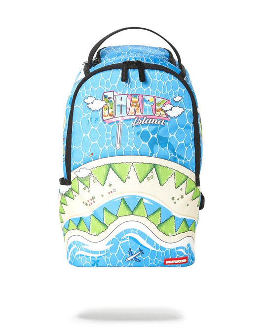 Sprayground Recommended | MINI WELCOME TO SHARK ISLAND BACKPACK