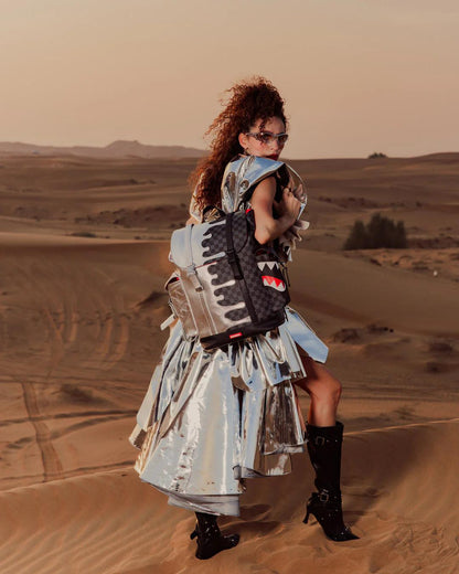 Sprayground Featured | CHROME SPECTRE MONTE CARLO BACKPACK