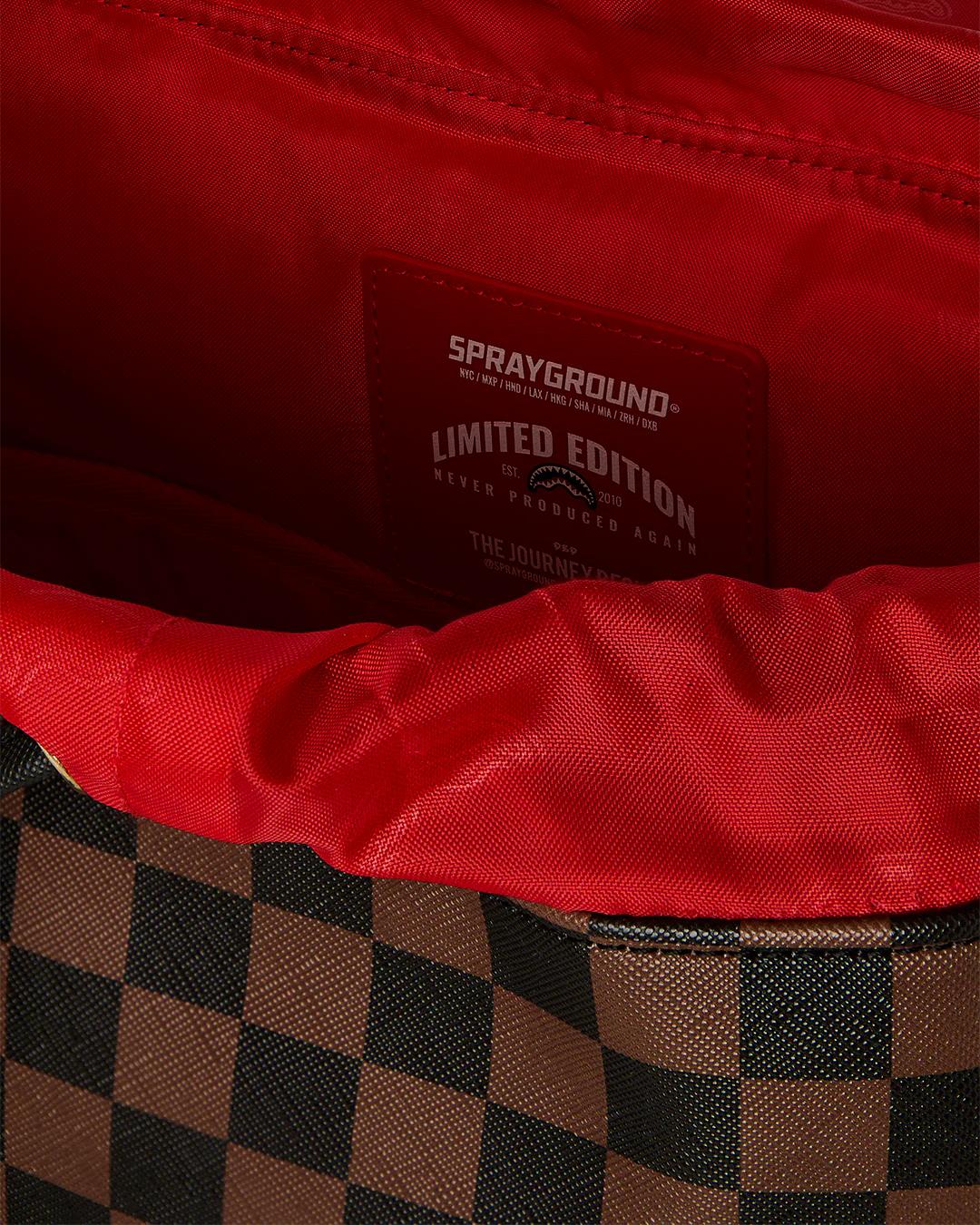 Sprayground Popular | KATANA CHECK BOSS MONTE CARLO BACKPACK