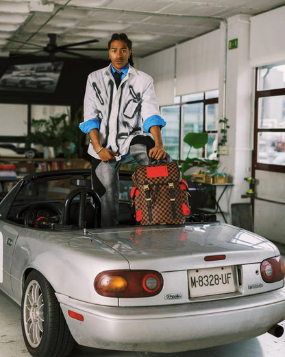 Sprayground Popular | KATANA CHECK BOSS MONTE CARLO BACKPACK