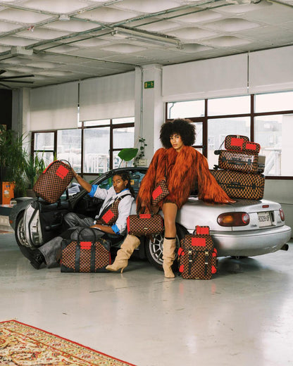 Sprayground Popular | KATANA CHECK BOSS MONTE CARLO BACKPACK