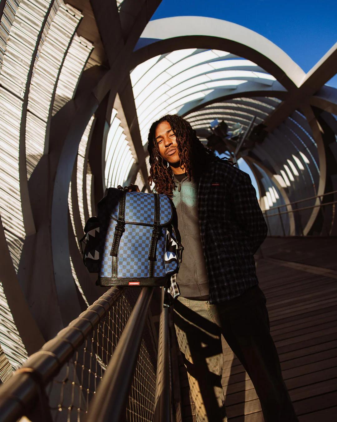 Sprayground Popular | MIDNIGHT MAGIC SHARKS IN PARIS MONTE CARLO BACKPACK