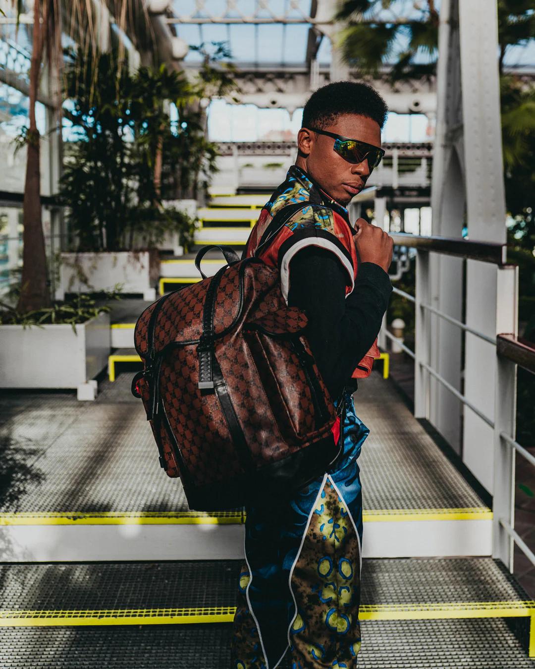 Sprayground Classic | SHARKS AND SKULLS MONTE CARLO