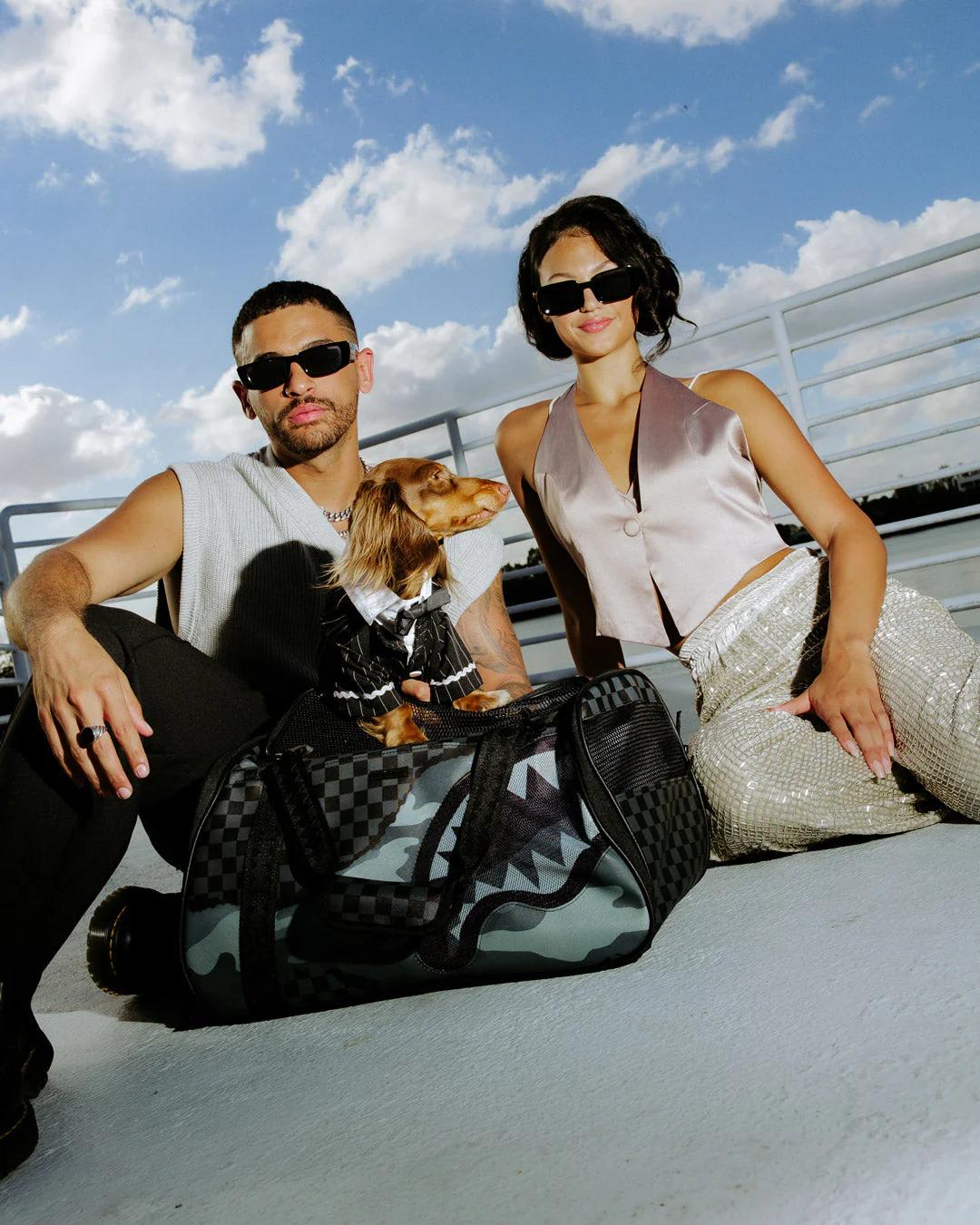 Sprayground Popular | 3AM RIPTIDE PET CARRIER DUFFLE