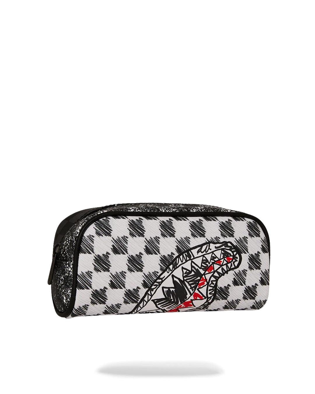 Sprayground Popular | SCRIBBLE DRIBBLE CHECK POUCH