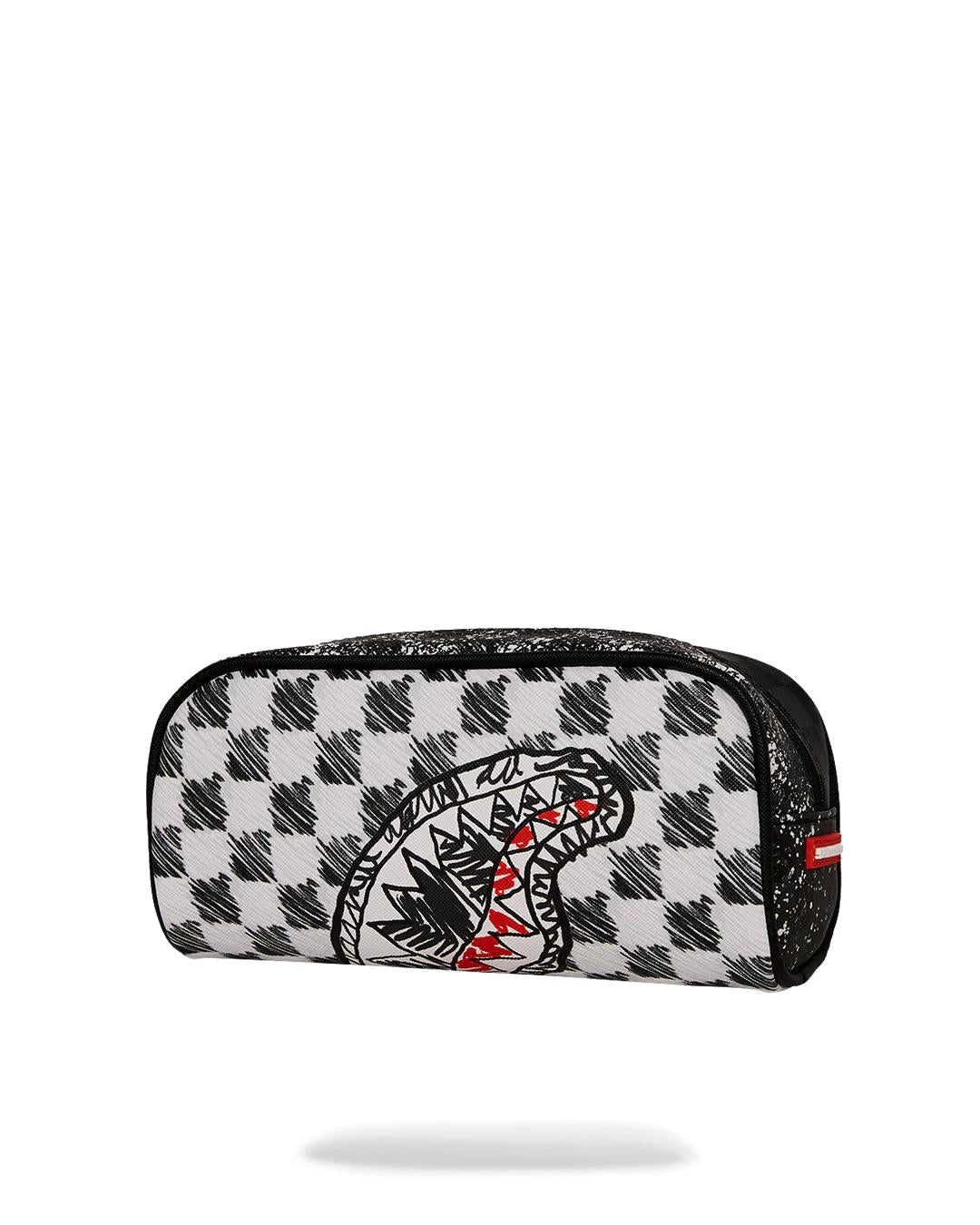 Sprayground Popular | SCRIBBLE DRIBBLE CHECK POUCH