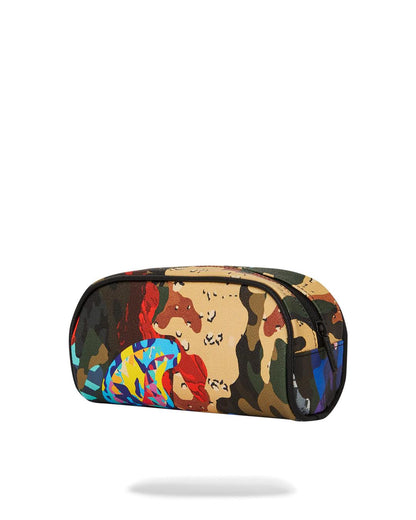 Sprayground Essential | SLICED AND DICED CAMO POUCH