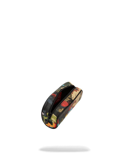 Sprayground Essential | SLICED AND DICED CAMO POUCH