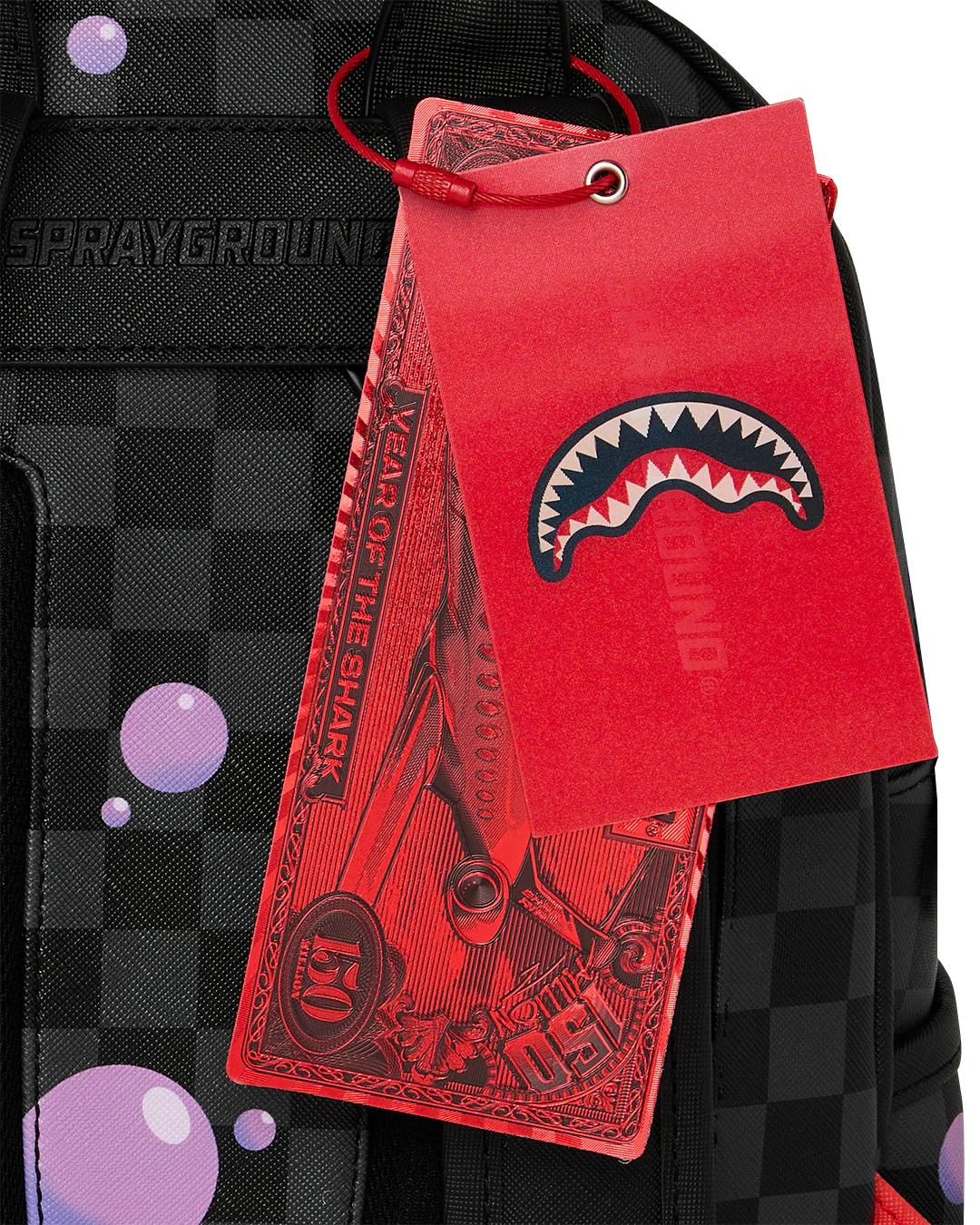 Sprayground Recommended | PURPLE SLIME SHARK SAVAGE BACKPACK
