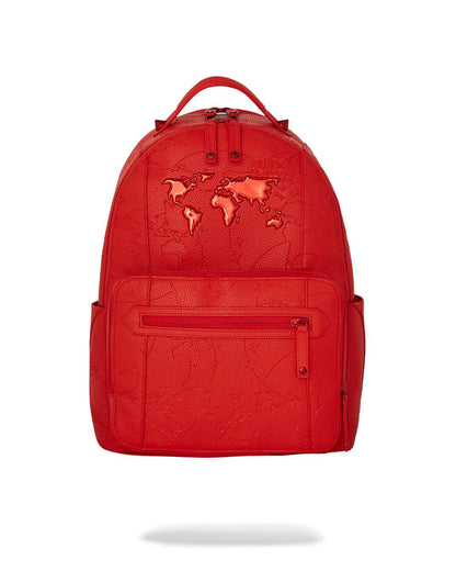 Sprayground Exclusive | JAMES FIRST CLASS RUBY RED CHATEAU BACKPACK