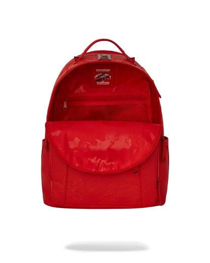 Sprayground Exclusive | JAMES FIRST CLASS RUBY RED CHATEAU BACKPACK