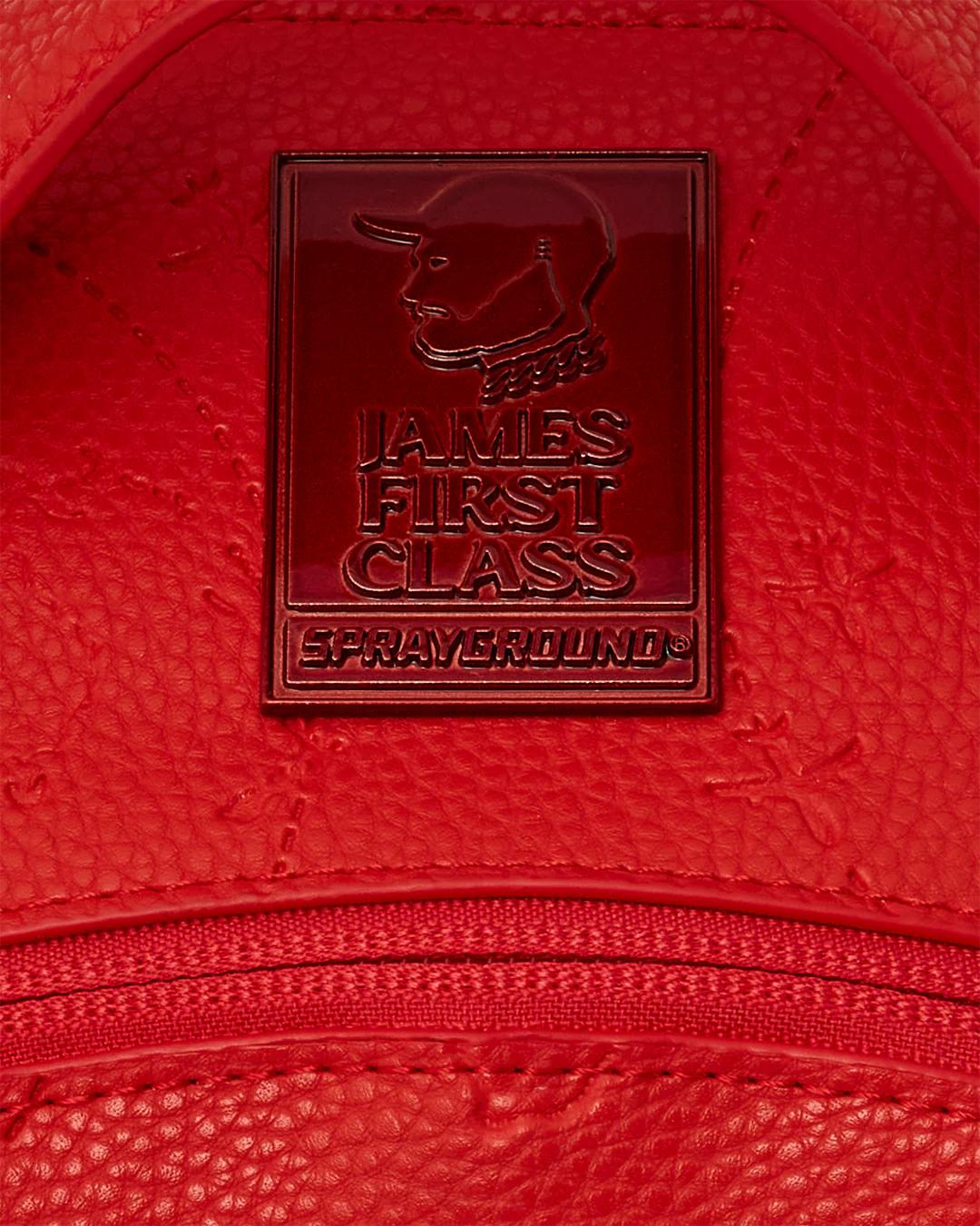 Sprayground Exclusive | JAMES FIRST CLASS RUBY RED CHATEAU BACKPACK