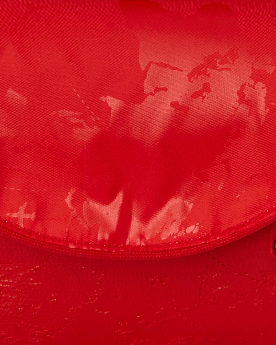 Sprayground Exclusive | JAMES FIRST CLASS RUBY RED CHATEAU BACKPACK