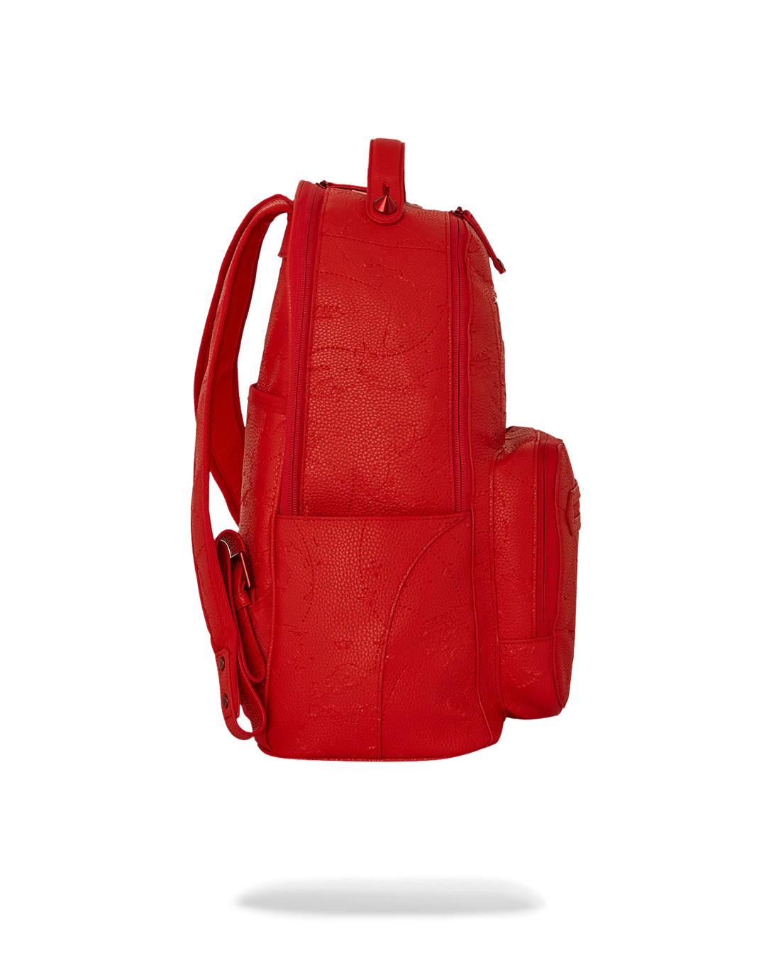 Sprayground Exclusive | JAMES FIRST CLASS RUBY RED CHATEAU BACKPACK