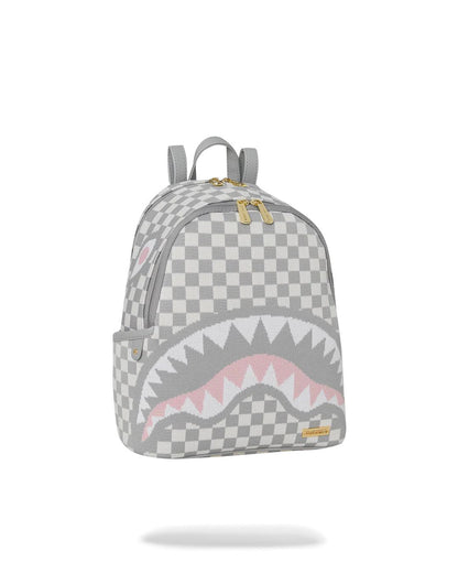 Sprayground Popular | KNIT SHARKS IN PARIS IN CREAM SAVAGE BACKPACK