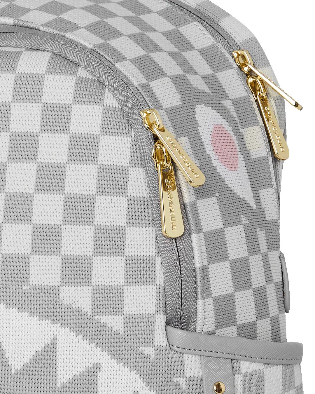 Sprayground Popular | KNIT SHARKS IN PARIS IN CREAM SAVAGE BACKPACK