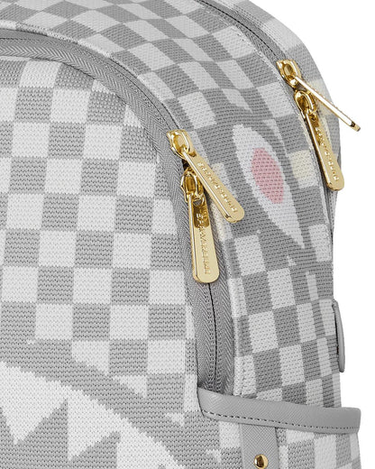 Sprayground Popular | KNIT SHARKS IN PARIS IN CREAM SAVAGE BACKPACK