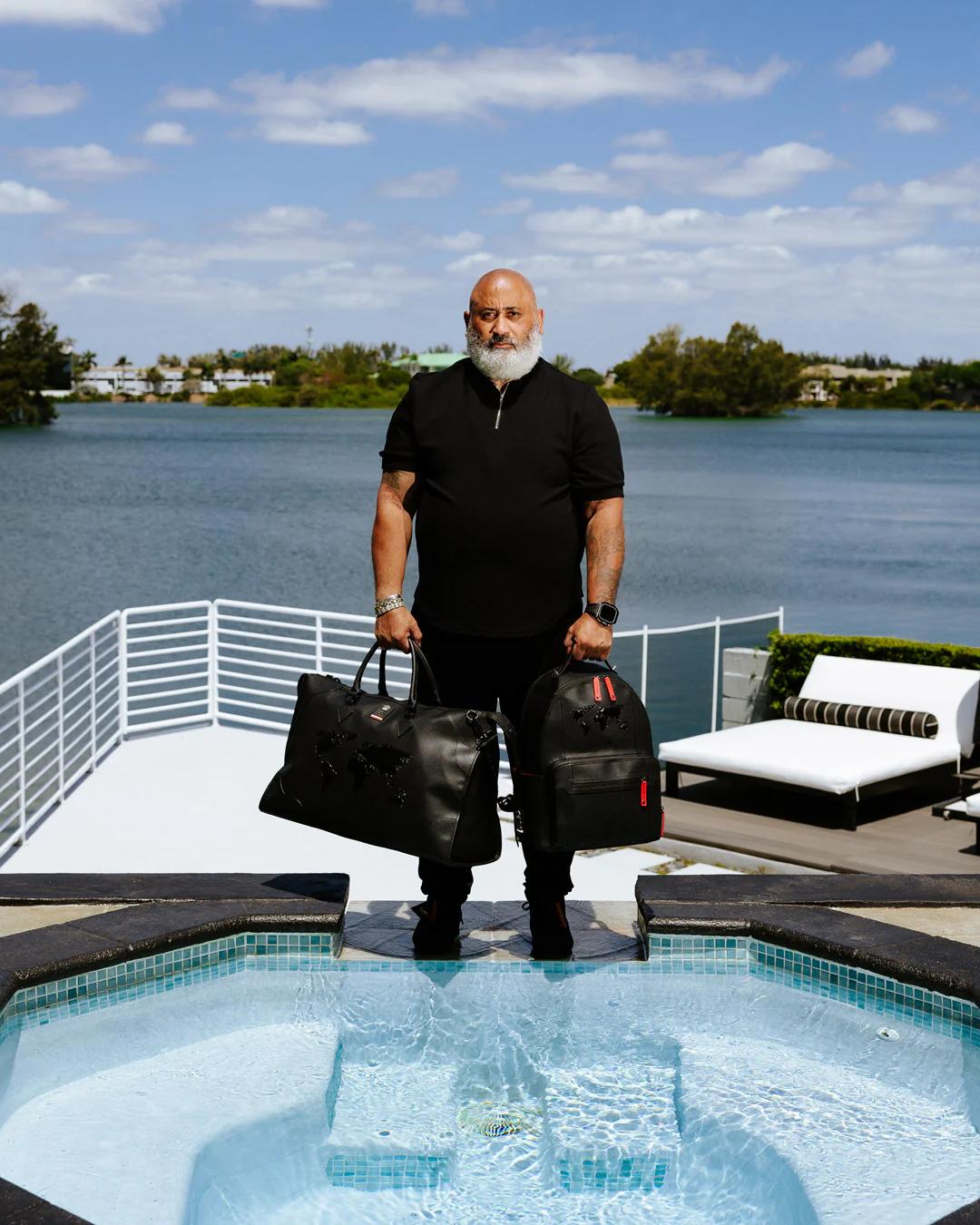 Sprayground Featured | JAMES FIRST CLASS GLOBAL TAKEOFF CARGO BACKPACK