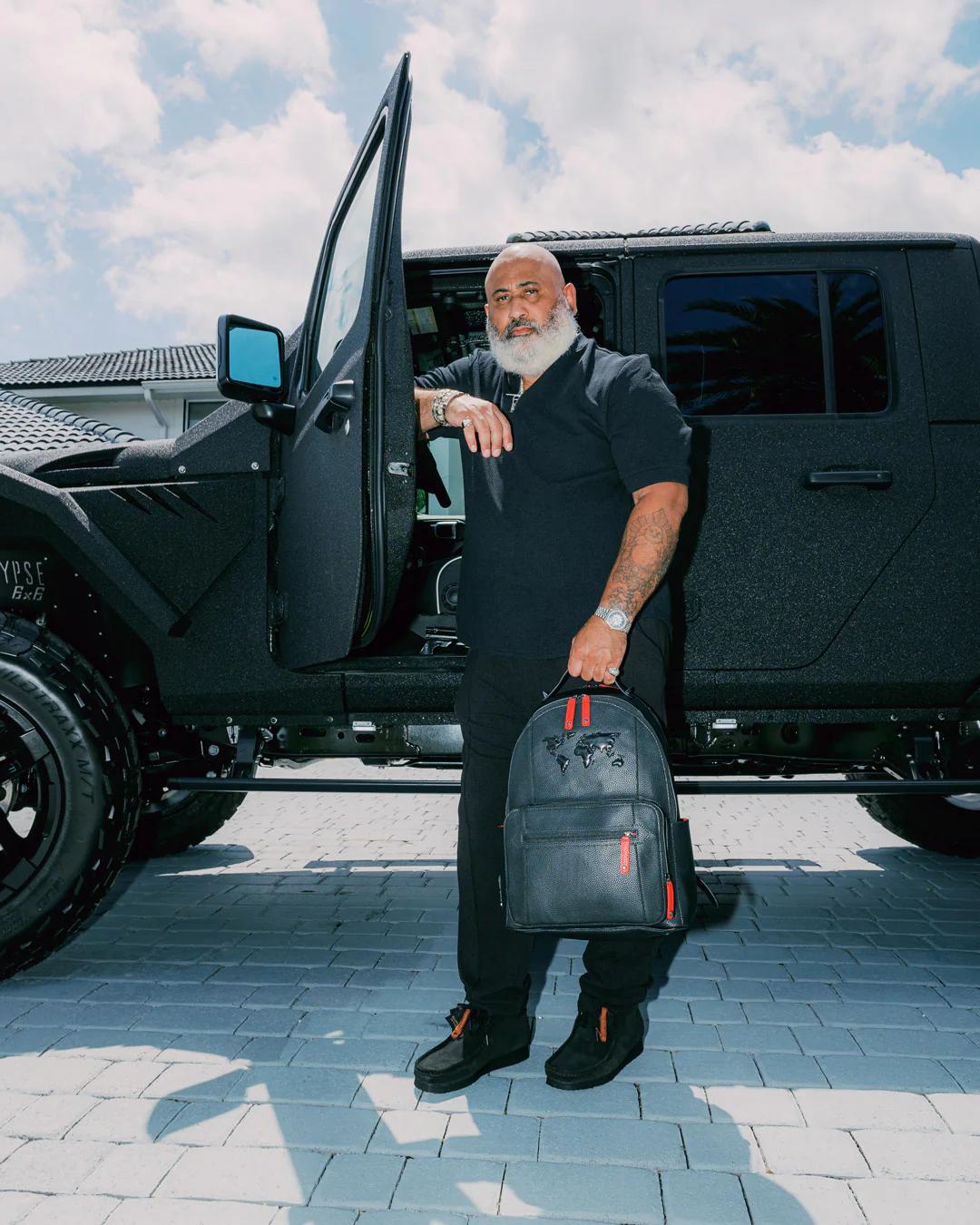 Sprayground Featured | JAMES FIRST CLASS GLOBAL TAKEOFF CARGO BACKPACK