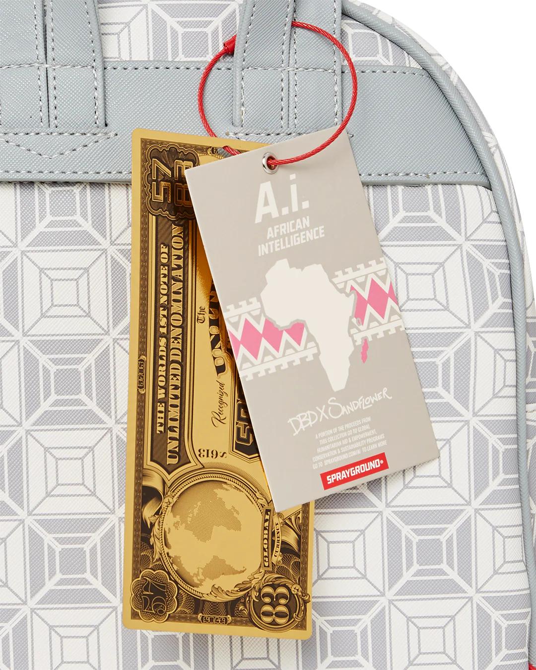Sprayground Featured | A.I.8 AFRICAN INTELLIGENCE BOOKED & BUSY SAVAGE BACKPACK