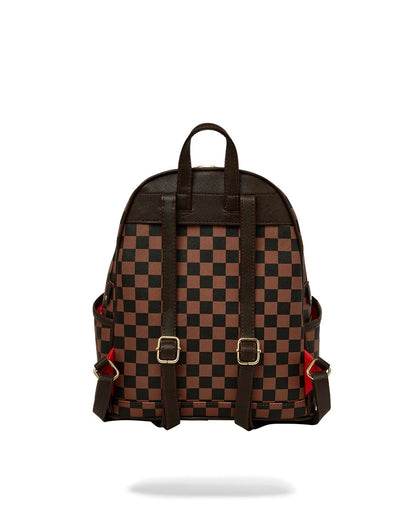Sprayground Trending | EXTERIOR GOLD ZIP POCKET SHARKS IN PARIS SAVAGE BACKPACK
