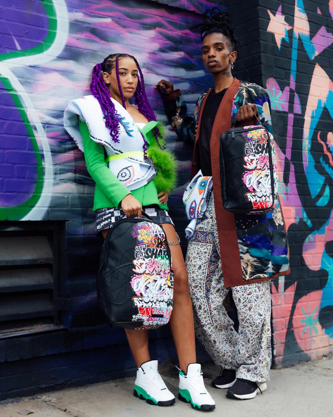 Sprayground Recommended | HALF GRAFF NIGHT SNEAKER HOLDER