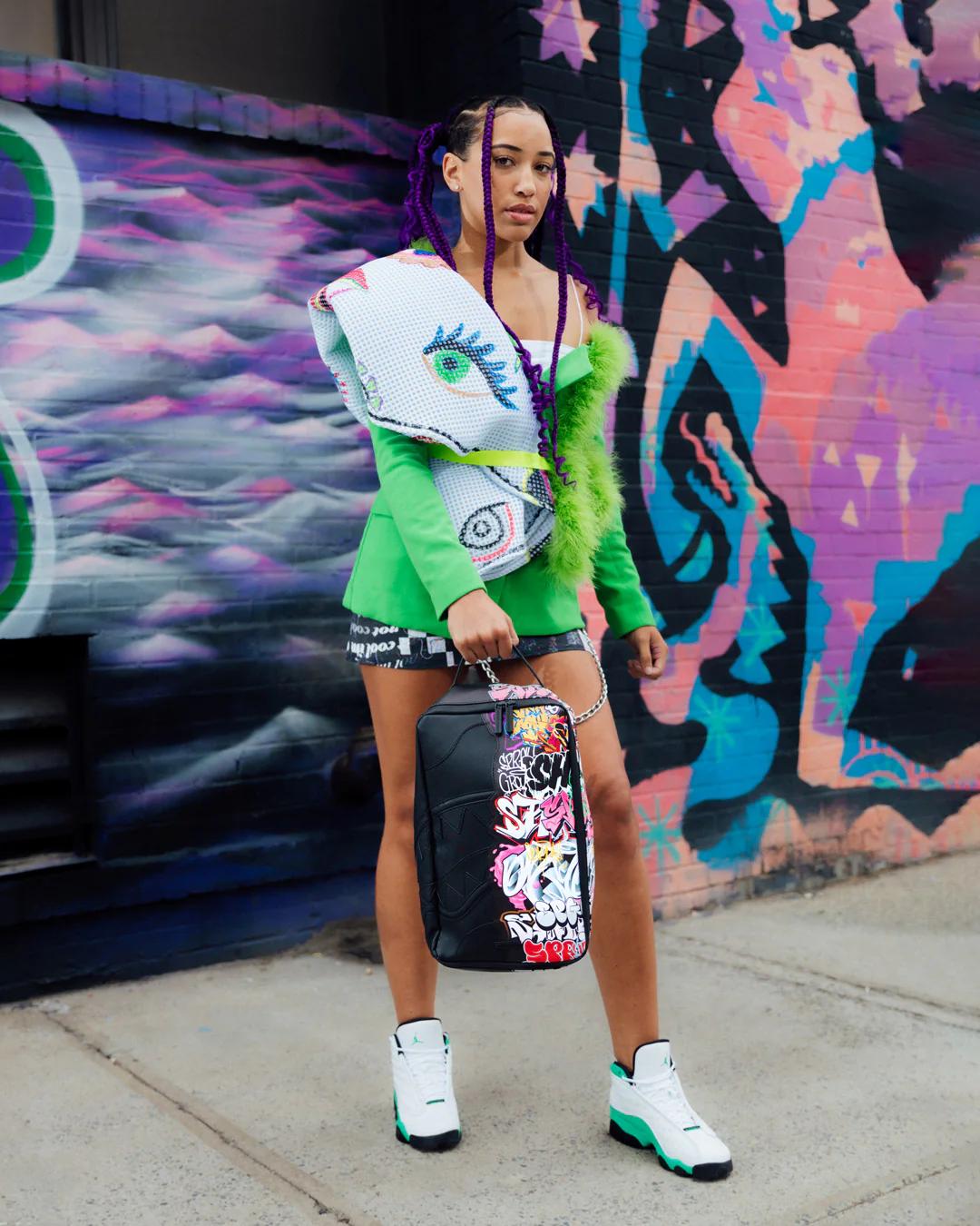 Sprayground Recommended | HALF GRAFF NIGHT SNEAKER HOLDER