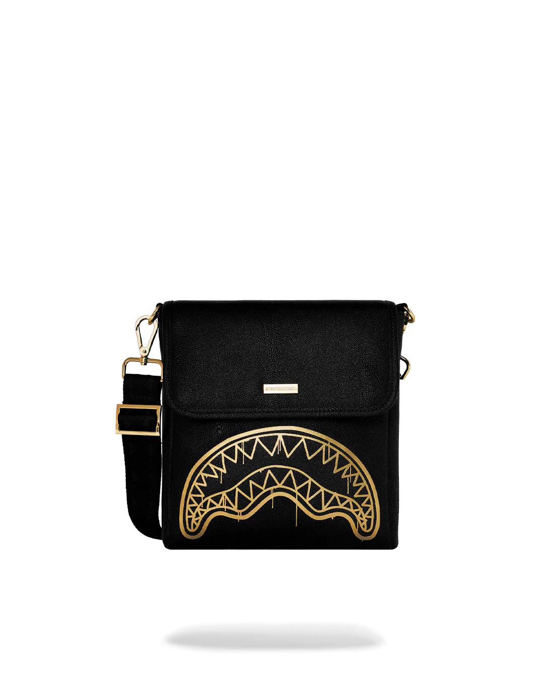 Sprayground Premium | GOLD FANG MESSENGER SLING